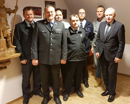 Freiwillige Feuerwehr Theilheim Kommandantenwahl 2019